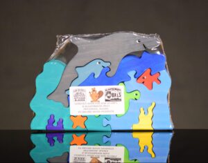 Wooden Jig Saw Puzzle- Under The Sea