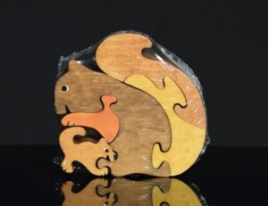 Wooden Jig Saw Puzzle- Squirrels