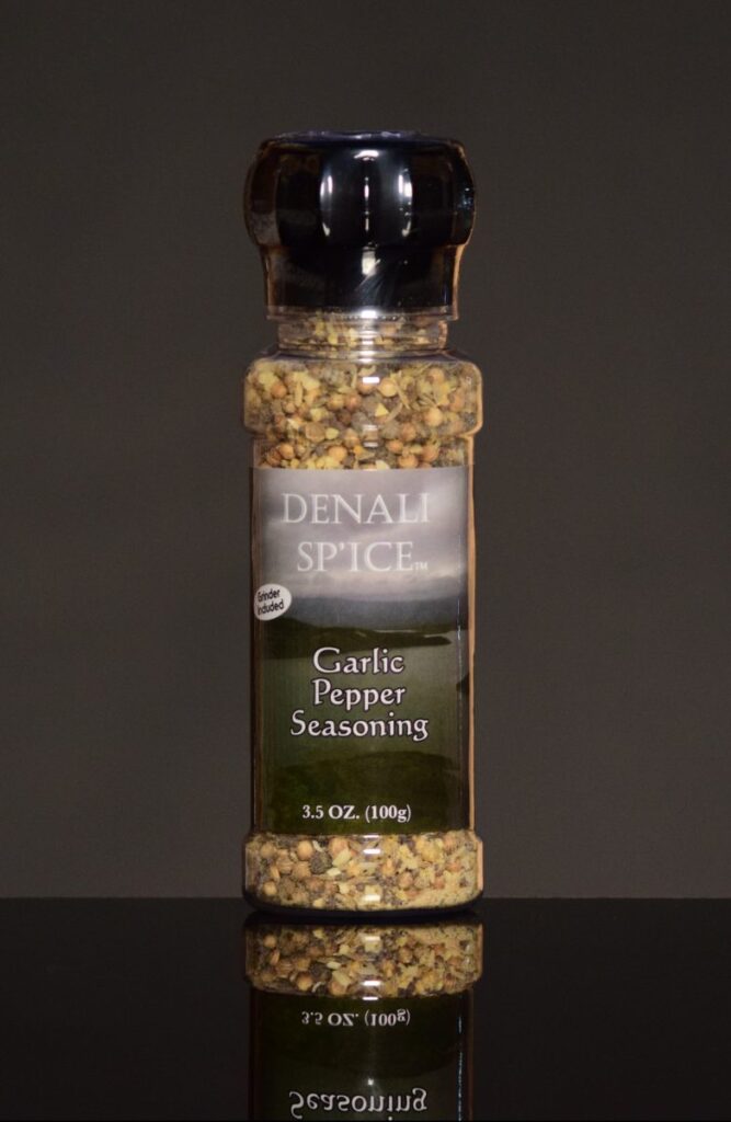 Garlic Pepper Seasoning Denali Sp’ice Sam McGee's
