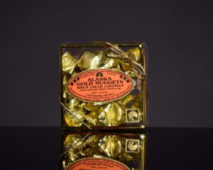 “Alaska Gold Nuggets” Birch Cream Caramels 2.5oz