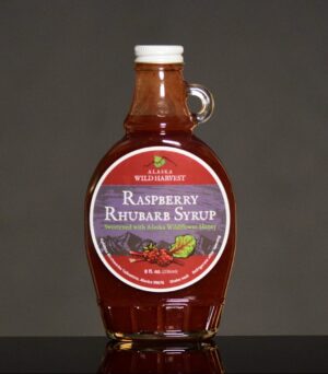 Raspberry Rhubarb Syrup 8oz.