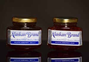 Alaskan Brand Huckleberry Jam or Jelly