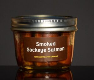 Smoked Sockeye Salmon 6oz. Jar