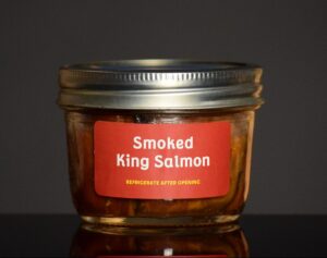 Smoked Red King Salmon 6oz. Jar