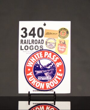 4″ Railroad Coaster/Sign