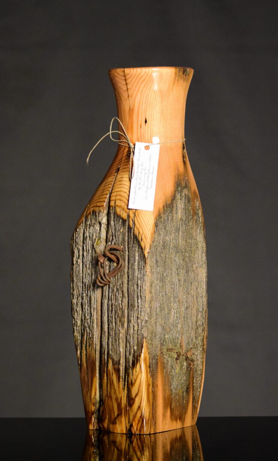 Recycled Cedar Fence Post Vases Sam McGee's