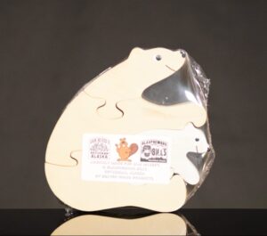 Wooden Jig Saw Puzzle- Polar Bears
