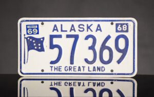 License Plate – Alaska The Great Land