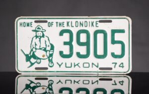 Yukon License Plate- Home of the Klondike