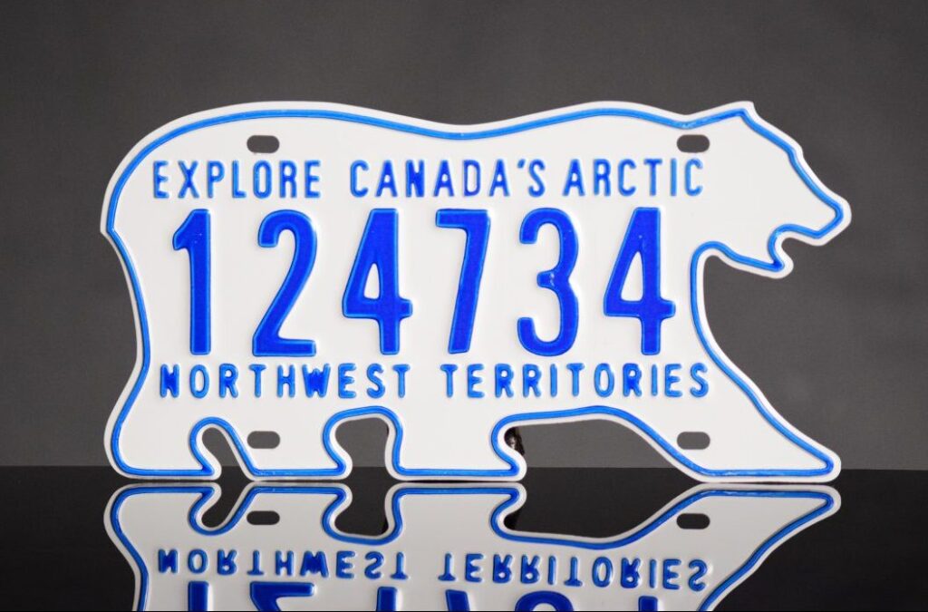 Northwest Territory License Plate Canada Sam McGee's