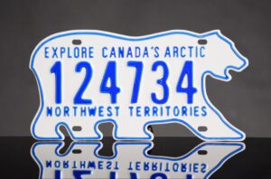 Northwest Territory License Plate- Canada