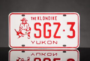 Yukon License Plate- Home of the Klondike