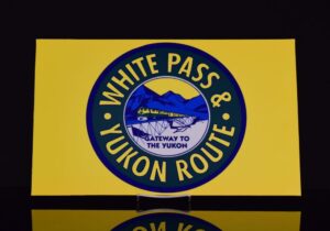White Pass & Yukon Rectangle Sign