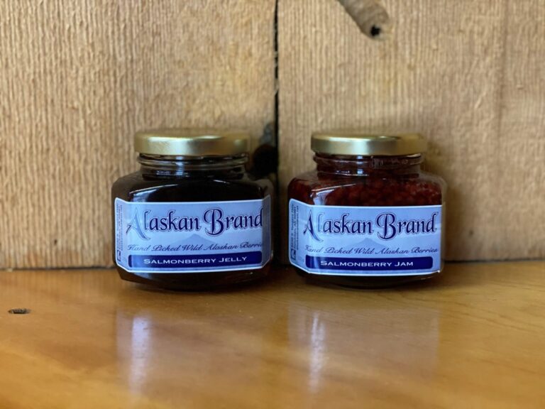 Alaskan Brand Salmonberry Jam or Jelly Sam McGee's
