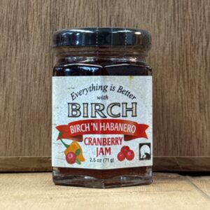 Birch ‘N Habanero Cranberry Jam 2.5oz