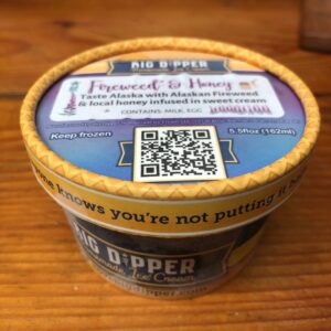 Fireweed & Honey Ice Cream