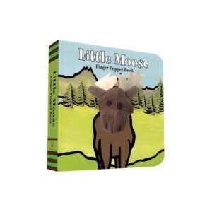Little Moose: Finger Puppet Book