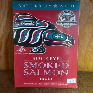 4oz. Smoked Sockeye Salmon – Gift Box