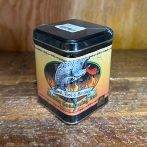 Tin Sweet, Hot & Smokey Salmon Seasoning