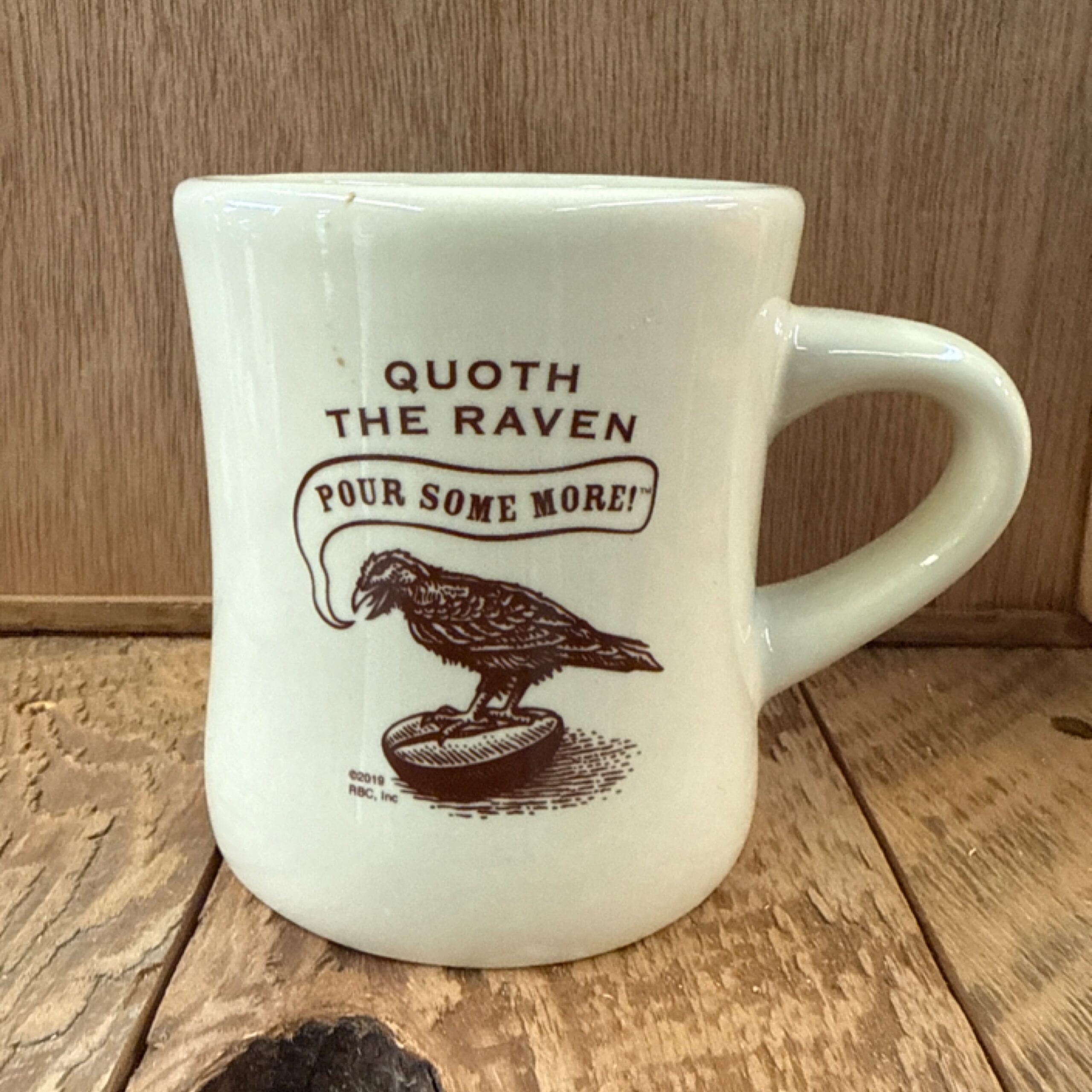 Raven's Brew "Quoth The Raven" Diner Mug
