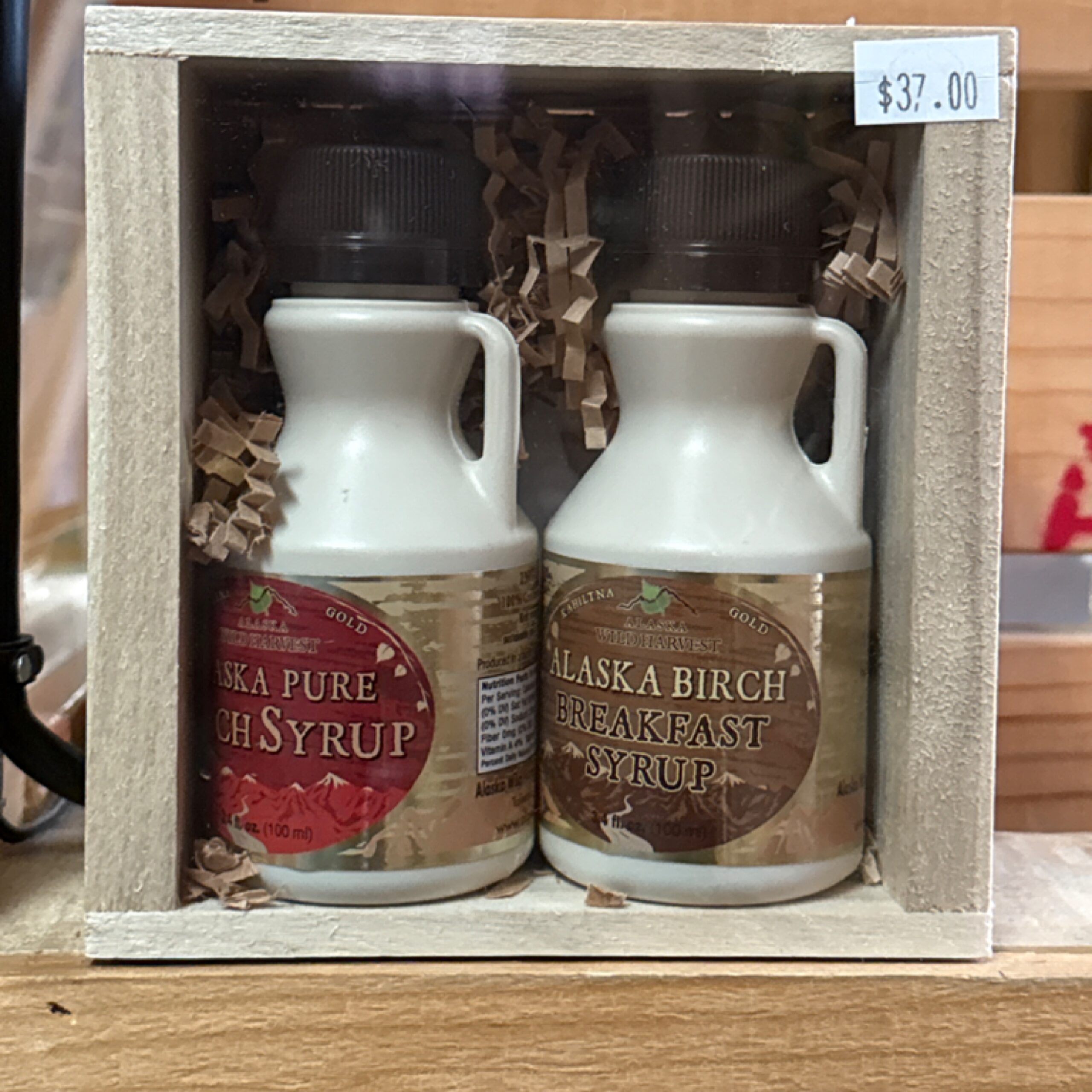 Pure/Breakfast Syrup 2 Pack Crate