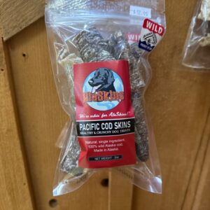 2oz. Pacific Cod Skins – Pet Treats