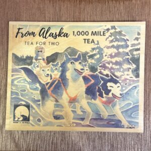 Wooden Envelope Postcard