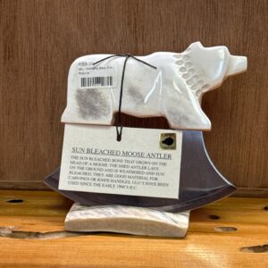 Ulu – Walking Bear Polished Moose Antler