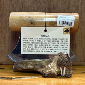 Ulu – Oosik Carved Base